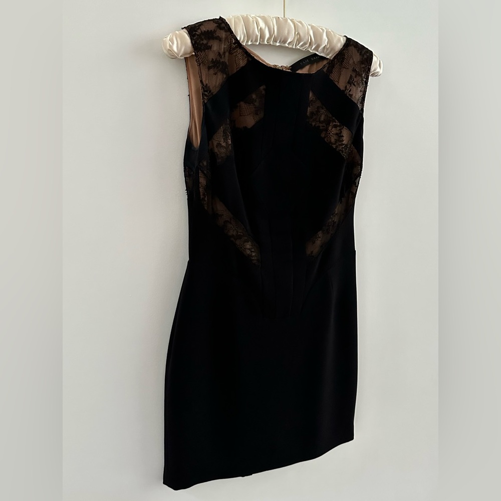 Elie Saab Black Sleeveless Mini Dress Size 40